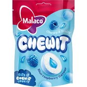 Godis Chewit Blue Raspberry 115g Malaco