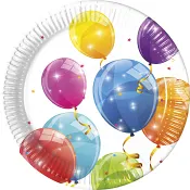 Tallrik 23cm Ballong 8-p