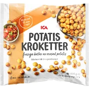 Potatiskroketter Fryst 600g ICA