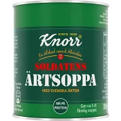 Soldatens ärtsoppa med Fläsk 350g Knorr