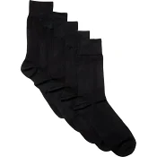 Socka 5p svart 40/43 mywear