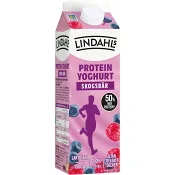 Fruktyoghurt Skogsbär Laktosfri 2% 1000g Lindahls