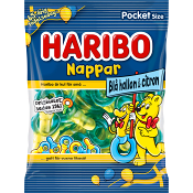 Godispåse Nappar Blå Hallon & Citron 80g Haribo