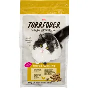 Kattmat Torrfoder Kyckling Kastrerad 2kg ICA