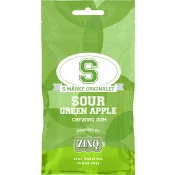 Tuggummi Sour Apple 31,5g Zinq
