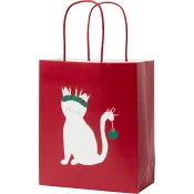 Presentpåse Lussekatt 19x22 cm