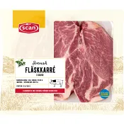 Fläskkarré Färsk Skivad Benfri 600g Scan