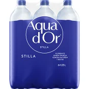 Naturligt mineralvatten Stilla 6-p 125cl Aqua d'or