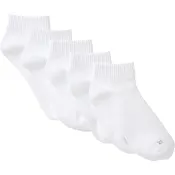 Socka 5p Quick Dry vit 41/45 mywear