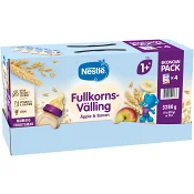 Fullkornsvälling Äpple  Banan Big Pack 1år 4x820g Nestlé