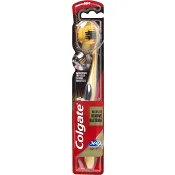 Tandborste 360 Charcoal Gold Soft 1-p Colgate