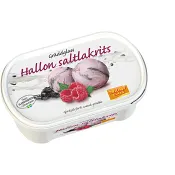 Gräddglass Hallon Saltlakrits 500ml Triumf Glass