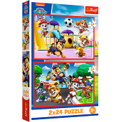 Pussel Paw Patrol 2x24 bitar Trefl