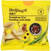 Dumpling kyckling mild vitlök 200g Beijing8