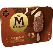 Glass Magnum Almond 4-p Magnum