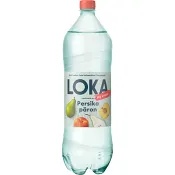 Kolsyrat vatten Persika/Päron 1.5l Loka