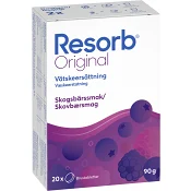 Vätskeersättning Skogsbär 90g Resorb