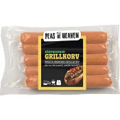 Grillkorv vegan 250g Peas of Heaven