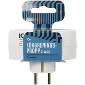 Förgreningspropp 2-vägs Jordad ICA