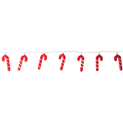 Ljusslinga Candy Cane 190cm Nordic Season