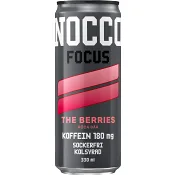 Energidryck Focus The Berries 33cl Nocco