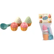 Sandformar Cupcake