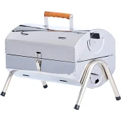 Kolgrill bärbar 38x25x2 cm rfr Dan Grill