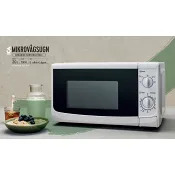Mikrovågsugn Vit 20l ICA