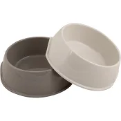 Vatten och Matskål Plast Medium 1p Best friend