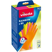 Engångshandskar 80p Rainbow Vileda