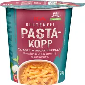 Pastakopp Tomato & Mozzarella Glutenfri 70g ICA
