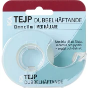 Dubbelsidig tejp med hållare