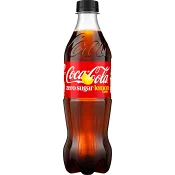 Läsk Lemon Cola Zero Lemon 50cl Coca-Cola