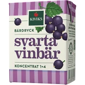 Lättdryck Svarta vinbär Koncentrat 2dl Kiviks