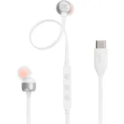 Hörlur in-ear Tune 310 vit JBL