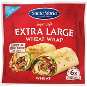 Tortilla Extra Large 6p 591g Santa Maria