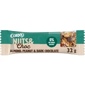 Bar Nuts & Choc Almond 32g Corny