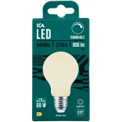 LED Normal E27 806lm(60W) Dimbar ICA