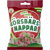 Vingummin Sura Mini Körsbärsnappar 70g Candypeople