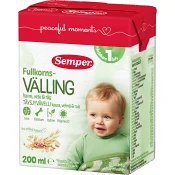 Fullkornsvälling med havre Drickfärdig Från 1år 200ml Semper