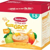 Flerkornsgröt Apple & Mango 1-3 År 14p 470g Semper