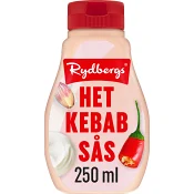 Kebabsås Het 250ml Rydbergs