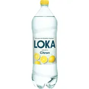 Vatten Kolsyrat Citron 1.5l Loka
