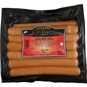 Sorunda Grill 65% Kötthalt 1kg Sorunda Korvfabrik