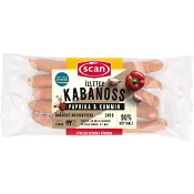 Kabanoss Ízletes Paprika Kummin 90% Kötthalt 240g Scan