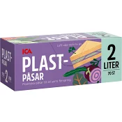 Plastpåsar 2l 70-p ICA