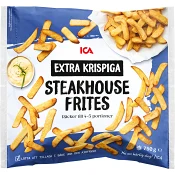 Extra krispiga steakhouse frites 750g ICA