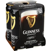 Öl Draught 3.5% 4-p 44cl Guinness