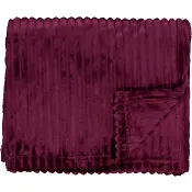 Pläd Robban, aubergine 125x150 cm
