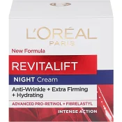 Ansiktskräm Natt Revitalift antirynk 50ml L'Oreal
